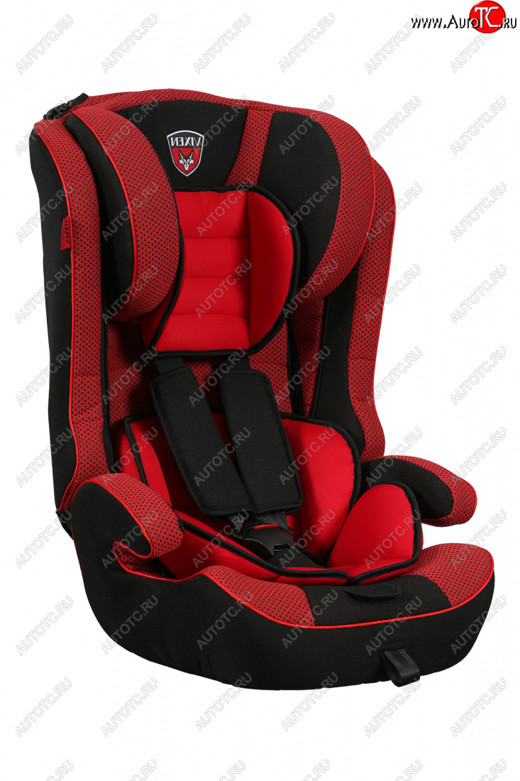5 999 р. Детское автокресло (красный, 1-12 лет, вес 9-18 кг) Vixen Оникс Премиум Mitsubishi Debonair (1970-1973)  с доставкой в г. Белгород