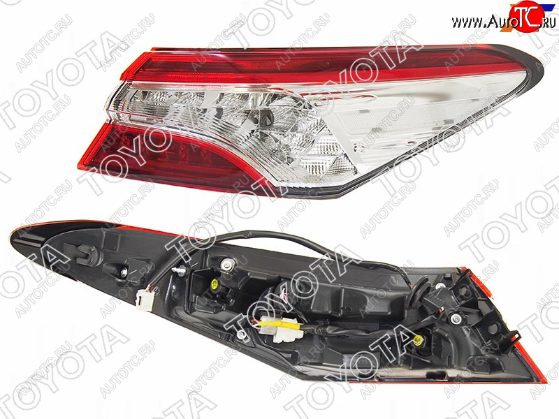 28 949 р. Правый фонарь задний (LED) TOYOTA Toyota Camry XV70 дорестайлинг (2017-2021)  с доставкой в г. Белгород