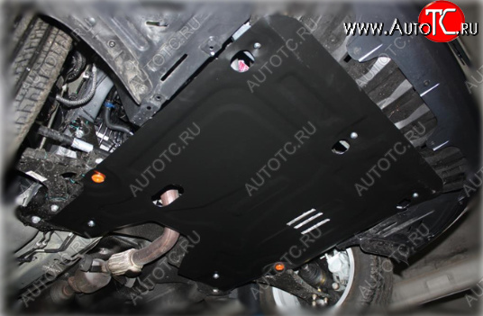 3 269 р. Защита картера двигателя и КПП (V-1,6) Alfeco Chery Arrizo 7 дорестайлинг (2014-2016) (Сталь 2 мм)  с доставкой в г. Белгород