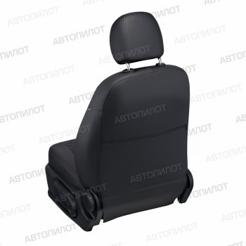 14 449 р. Чехлы на сиденья (экокожа, ЗСиС 40/60) Автопилот Ромб Audi A3 8L1 хэтчбэк 3 дв. рестайлинг (2000-2003) (черный)  с доставкой в г. Белгород. Увеличить фотографию 3
