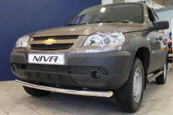 5 349 р. Защитная сетка в бампер (ячейка 3х7 мм, GLCGLS, 3 части) Alfeco Стандарт Chevrolet Niva 2123 рестайлинг (2009-2020) (Чёрная)  с доставкой в г. Белгород. Увеличить фотографию 2