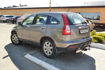 17 659 р. Фаркоп (быстросъемный квадрат) Petroil Tuning Honda CR-V RE1,RE2,RE3,RE4,RE5,RE7 дорестайлинг (2007-2010)  с доставкой в г. Белгород. Увеличить фотографию 2