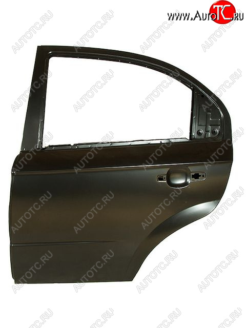 13 649 р. Левая дверь задняя BodyParts Chevrolet Aveo T250 седан рестайлинг (2006-2011) (Неокрашенная)  с доставкой в г. Белгород