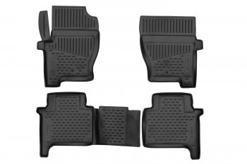 Комплект ковриков в салон (полиуретан, чёрные) Element Land Rover Range Rover Sport  1 L320 (2005-2013) дорестайлинг, рестайлинг