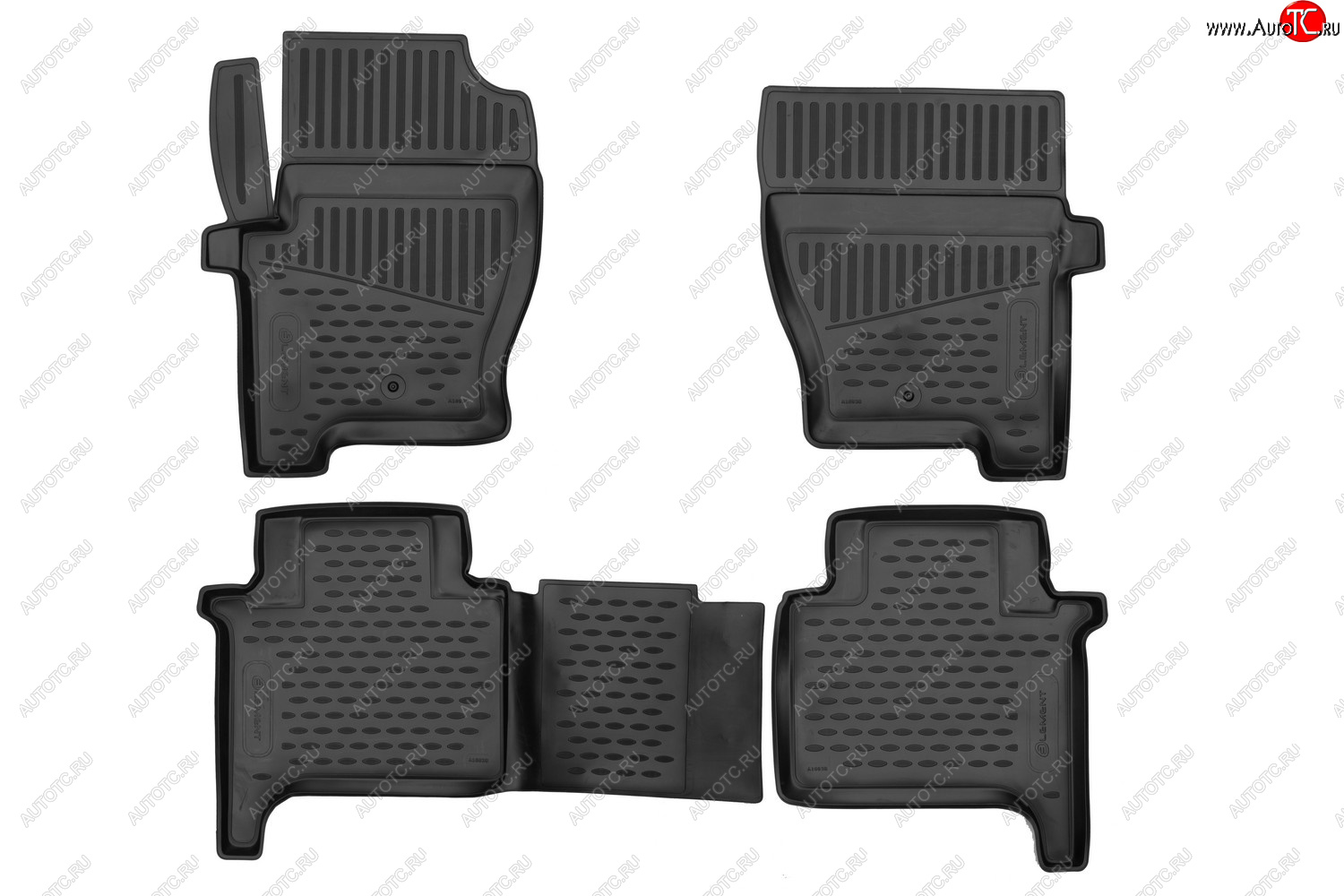 3 199 р. Комплект ковриков в салон (полиуретан, чёрные) Element  Land Rover Range Rover Sport  1 L320 (2005-2013) дорестайлинг, рестайлинг  с доставкой в г. Белгород