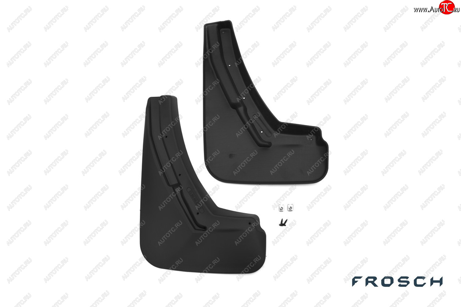 4 799 р. Брызговики задние FROSCH Cadillac Escalade GMTK2 джип 5 дв. короткая база (2015-2020)  с доставкой в г. Белгород