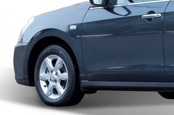4 799 р. Брызговики передние FROSCH Nissan Almera G15 седан (2012-2019)  с доставкой в г. Белгород. Увеличить фотографию 2