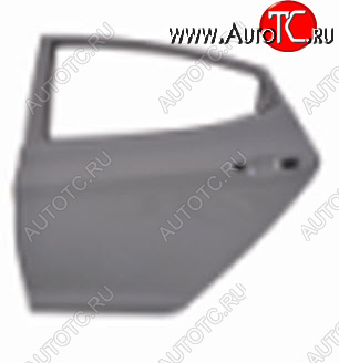 13 649 р. Левая дверь задняя BodyParts Hyundai Elantra MD дорестайлинг (2010-2013) (Неокрашенная)  с доставкой в г. Белгород