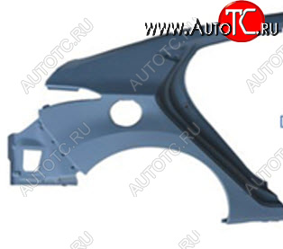 11 249 р. Правое крыло заднее BodyParts Hyundai Elantra MD дорестайлинг (2010-2013) (Неокрашенное)  с доставкой в г. Белгород