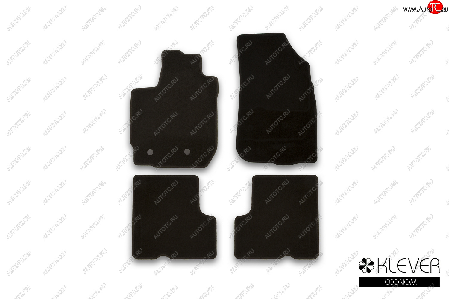 4 849 р. Коврики салона (текстиль) Klever Econom  Nissan Terrano  D10 (2013-2022) дорестайлинг, рестайлинг (Чёрные)  с доставкой в г. Белгород