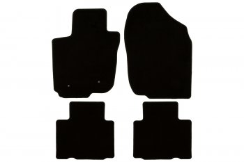 Коврики салона (Long версия, текстиль) Klever Econom Toyota RAV4 ( XA30,  XA305) (2003-2010) 5 дв. удлиненный дорестайлинг, 5 дв. дорестайлинг, 5 дв. удлиненный 1-ый рестайлинг (Чёрные)