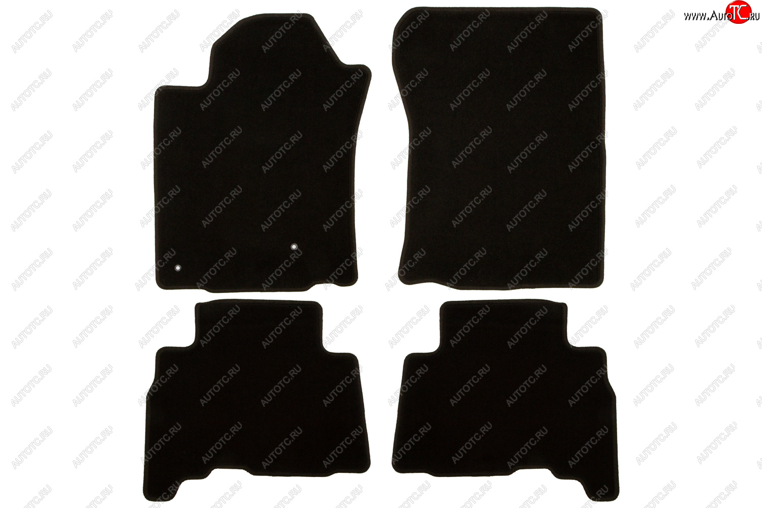 4 849 р. Коврики салона (текстиль) Klever Econom Toyota Land Cruiser Prado J150 дорестайлинг (2009-2013) (Чёрные)  с доставкой в г. Белгород