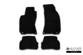 Коврики салона (текстиль) Klever Econom Volkswagen Passat ( B5,  B5.5) (1996-2005) седан дорестайлинг, седан рестайлинг (Чёрные)