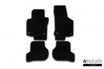 Коврики салона (текстиль) Klever Econom Volkswagen Golf  6 (2008-2014) хэтчбэк 5 дв. (Чёрные)