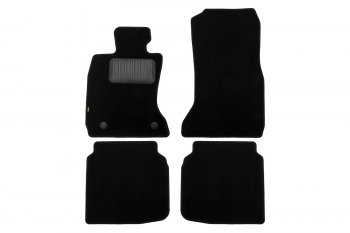 Комплект ковриков в салон (чёрные, текстиль) Klever Standard BMW 7 серия  F01-F04 (2008-2015) седан