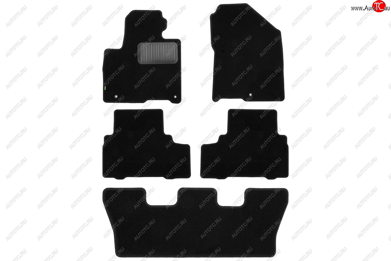 6 949 р. Комплект ковриков в салон (чёрные, текстиль) Klever Standard  KIA Sorento  UM/Prime (2014-2020) дорестайлинг, рестайлинг  с доставкой в г. Белгород