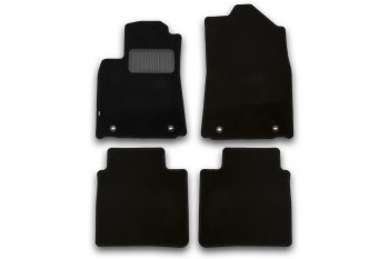 Комплект ковриков в салон (чёрные, текстиль) Klever Standard Lexus ES250  XV60 - ES350  XV60
