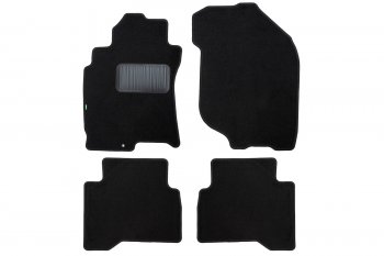 Комплект ковриков в салон (чёрные, текстиль) Klever Standard Nissan X-trail  1 T30 (2000-2007) дорестайлинг, рестайлинг
