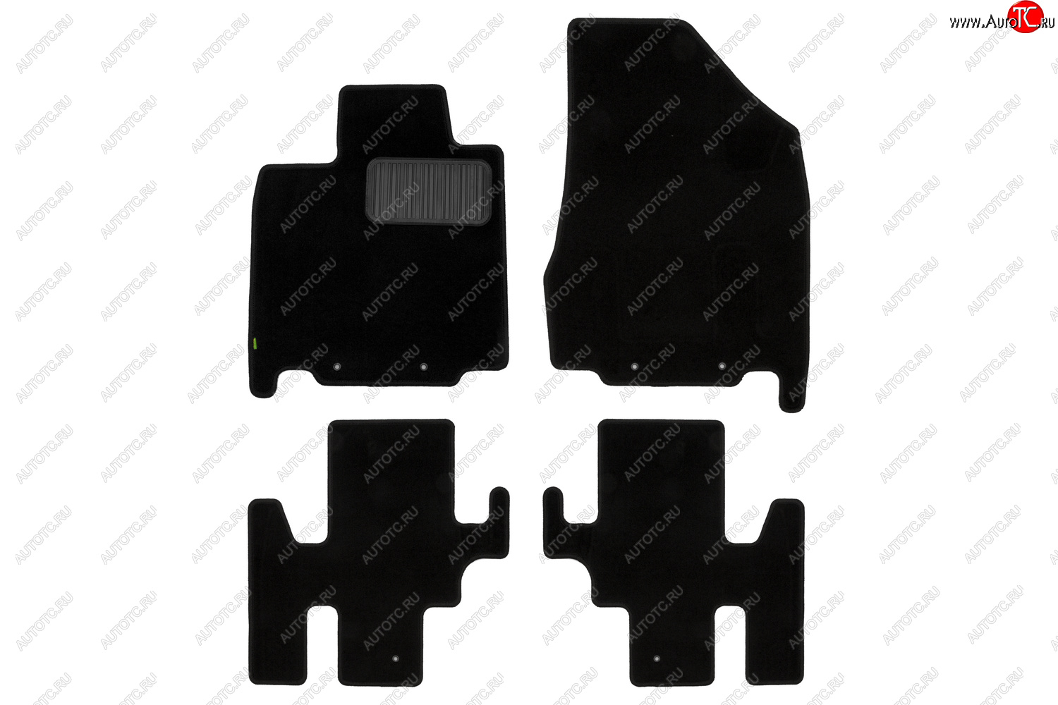 369 р. Комплект ковриков в салон (чёрные, текстиль) Klever Standard  Nissan Pathfinder  R52 (2012-2017) дорестайлинг  с доставкой в г. Белгород