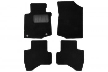 Комплект ковриков в салон (чёрные, текстиль) Klever Standard Peugeot 107  PN (2005-2009) хэтчбэк 3 дв. дорестайлинг