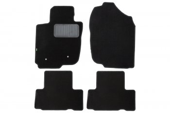 Комплект ковриков в салон (АКПП, чёрные, текстиль) Klever Standard Toyota RAV4  XA305 (2005-2009) 5 дв. дорестайлинг