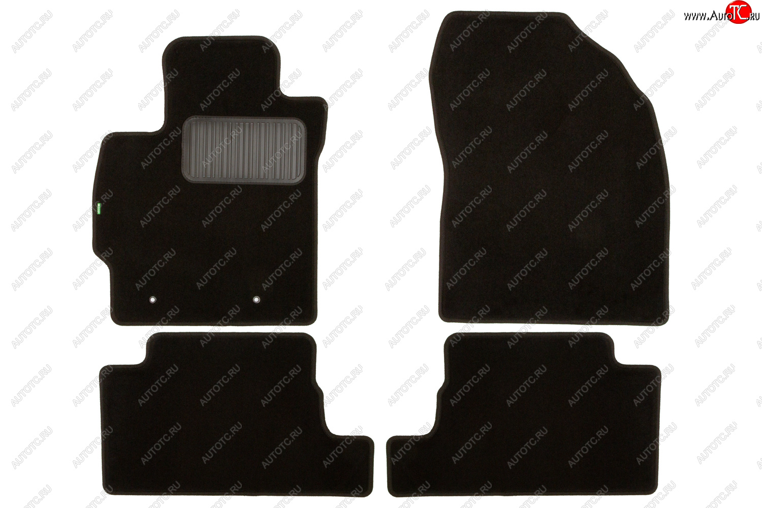 6 599 р. Комплект ковриков в салон (чёрные, текстиль) Klever Standard  Toyota Auris  E150 (2006-2012) хэтчбэк 5 дв. дорестайлинг, хэтчбэк 5 дв. рестайлинг  с доставкой в г. Белгород