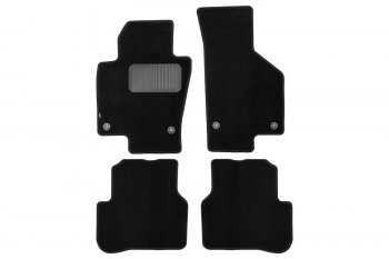 Комплект ковриков в салон (чёрные, текстиль) Klever Standard Volkswagen Passat CC  дорестайлинг (2008-2012)