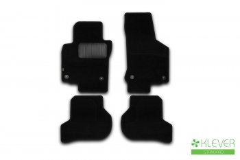 Комплект ковриков в салон (чёрные, текстиль) Klever Standard Volkswagen Golf  6 (2008-2014) хэтчбэк 5 дв.