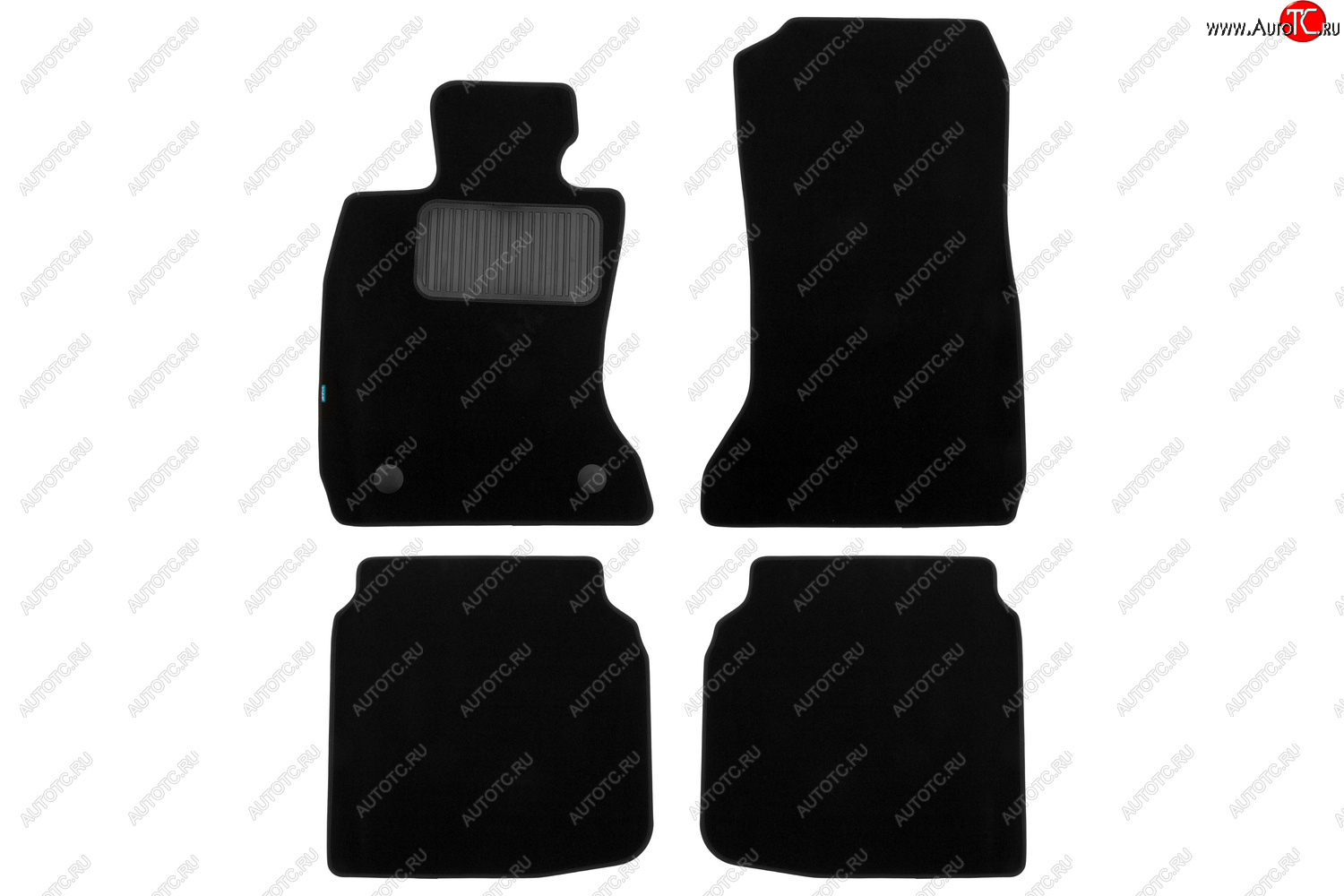 9 549 р. Коврики салона (для авто с АКПП, текстиль) Klever Premium BMW 7 серия F01-F04 седан (2008-2015) (Чёрные)  с доставкой в г. Белгород