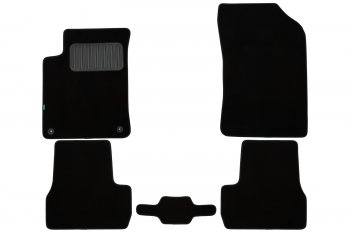 Коврики в салон Klever Premium CITROEN C3 2009-2013, 2013-2016, хб., 5 шт. (текстиль)  Ситроен С3 Klever klever03101922110kh