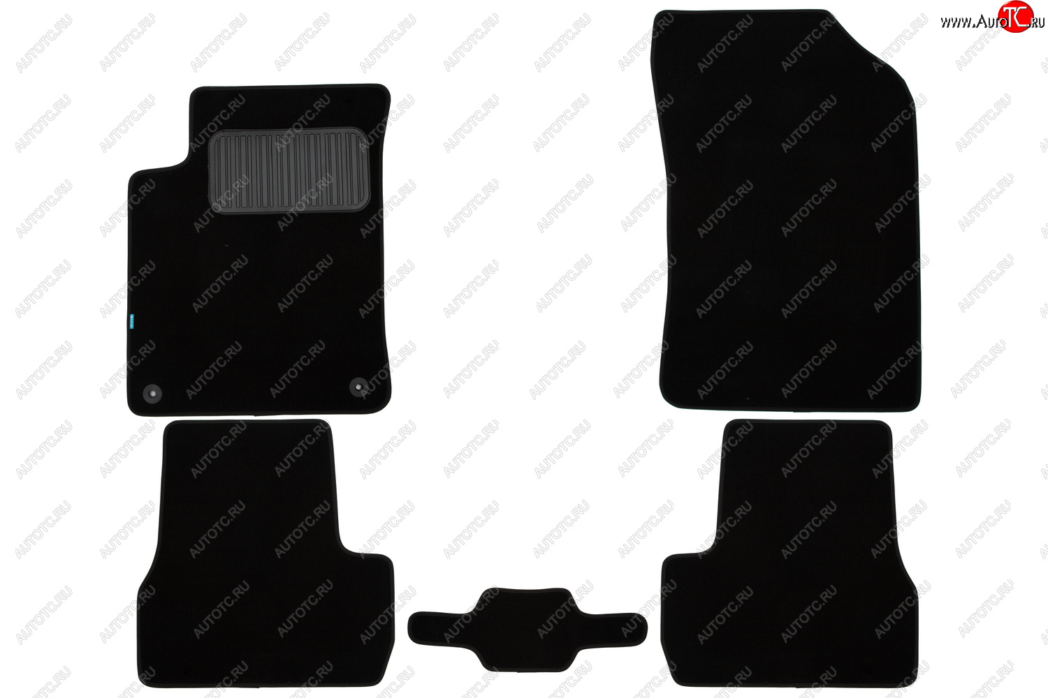 429 р. Коврики в салон Klever Premium CITROEN C3 2009-2013, 2013-2016, хб., 5 шт. (текстиль)  Ситроен С3 Klever klever03101922110kh  с доставкой в г. Белгород