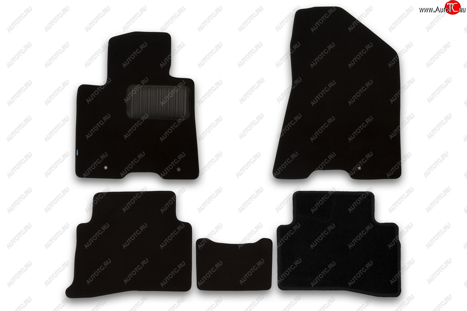 9 549 р. Коврики в салон Klever Premium HYUNDAI Tucson 2015-2018, 2018-2021 кросс., 5 шт. (текстиль)  Хендай Туксон Klever klever03205822110kh  с доставкой в г. Белгород