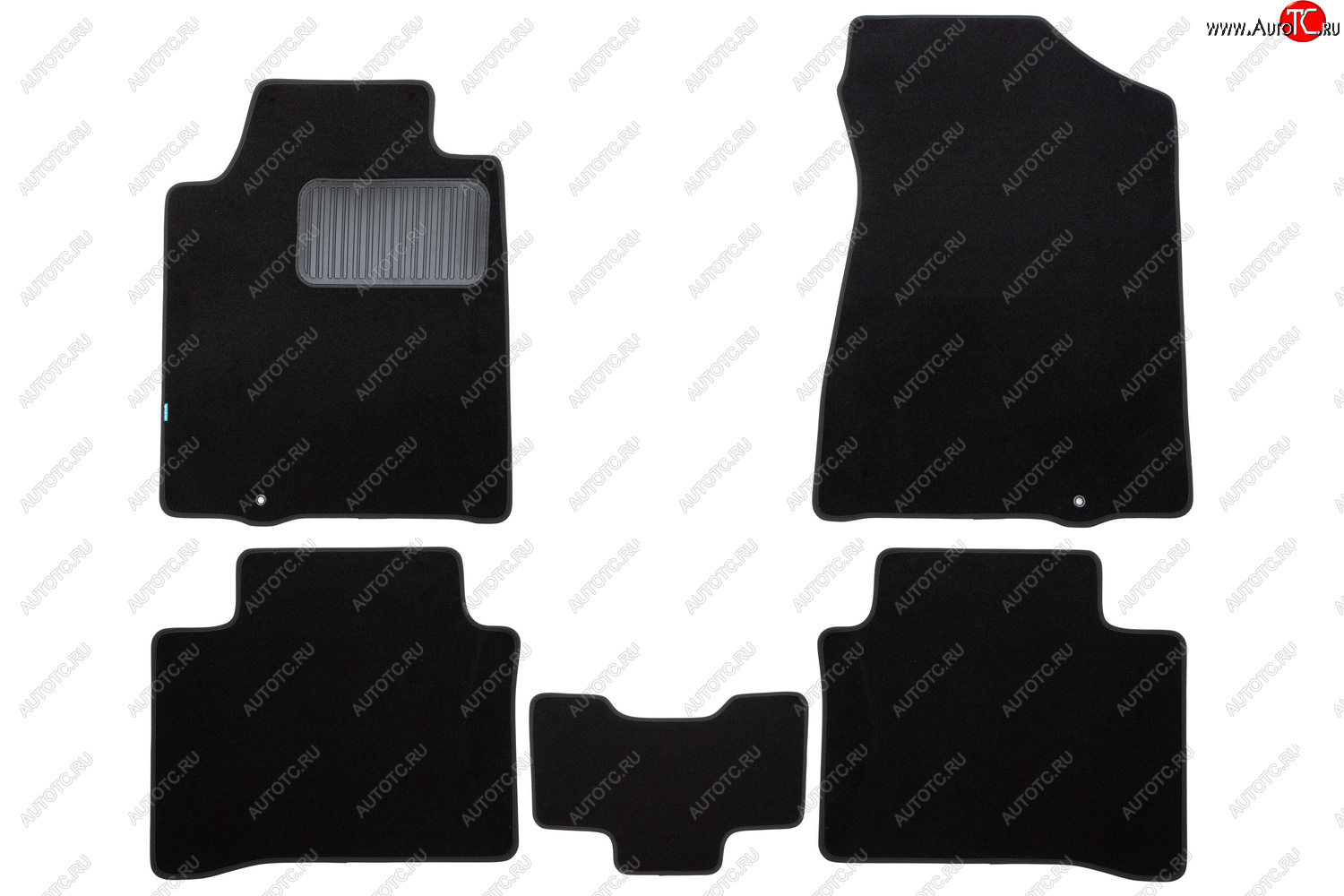 9 549 р. Коврики салона (текстиль) Klever Premium Nissan Teana 2 J32 дорестайлинг (2008-2011) (Чёрные)  с доставкой в г. Белгород