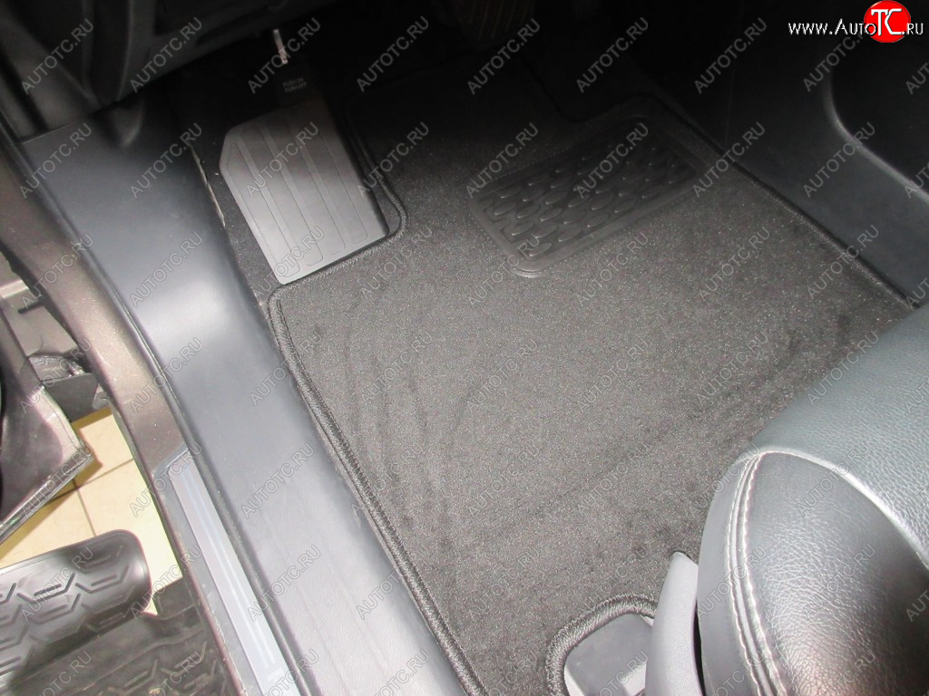 669 р. Коврики в салон Klever Premium NISSAN Pathfinder, 2014-2017, 2016-2020, внед., 5 шт. (текстиль)  Ни Klever klever03365922110kh  с доставкой в г. Белгород