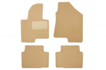 Коврики в салон Klever Premium HYUNDAI IX35 2010-2013, 2013-2015, кросс., 5 шт. (текстиль, бежевые)  Klever klever04203622112kh