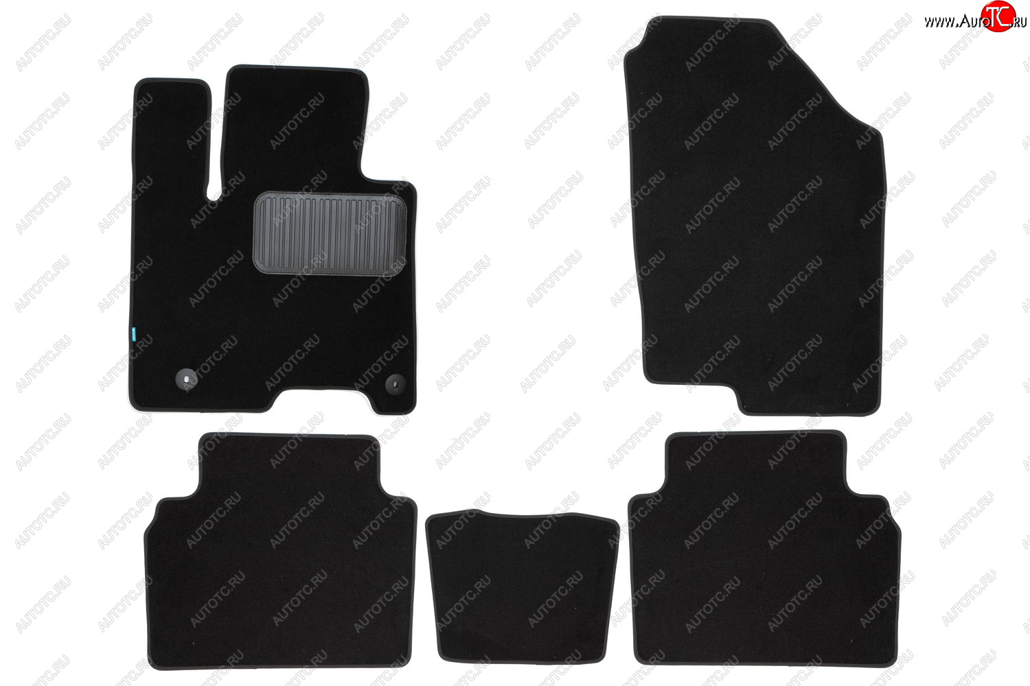 4 799 р. Коврики салона (текстиль) Klever Premium  Hyundai Tucson  NX4 (2020-2022) (Чёрные)  с доставкой в г. Белгород