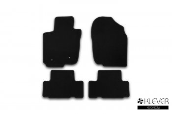 Коврики салона (текстиль) Klever Econom Toyota RAV4  XA30 (2010-2013) 5 дв. 2-ой рестайлинг (Чёрные)