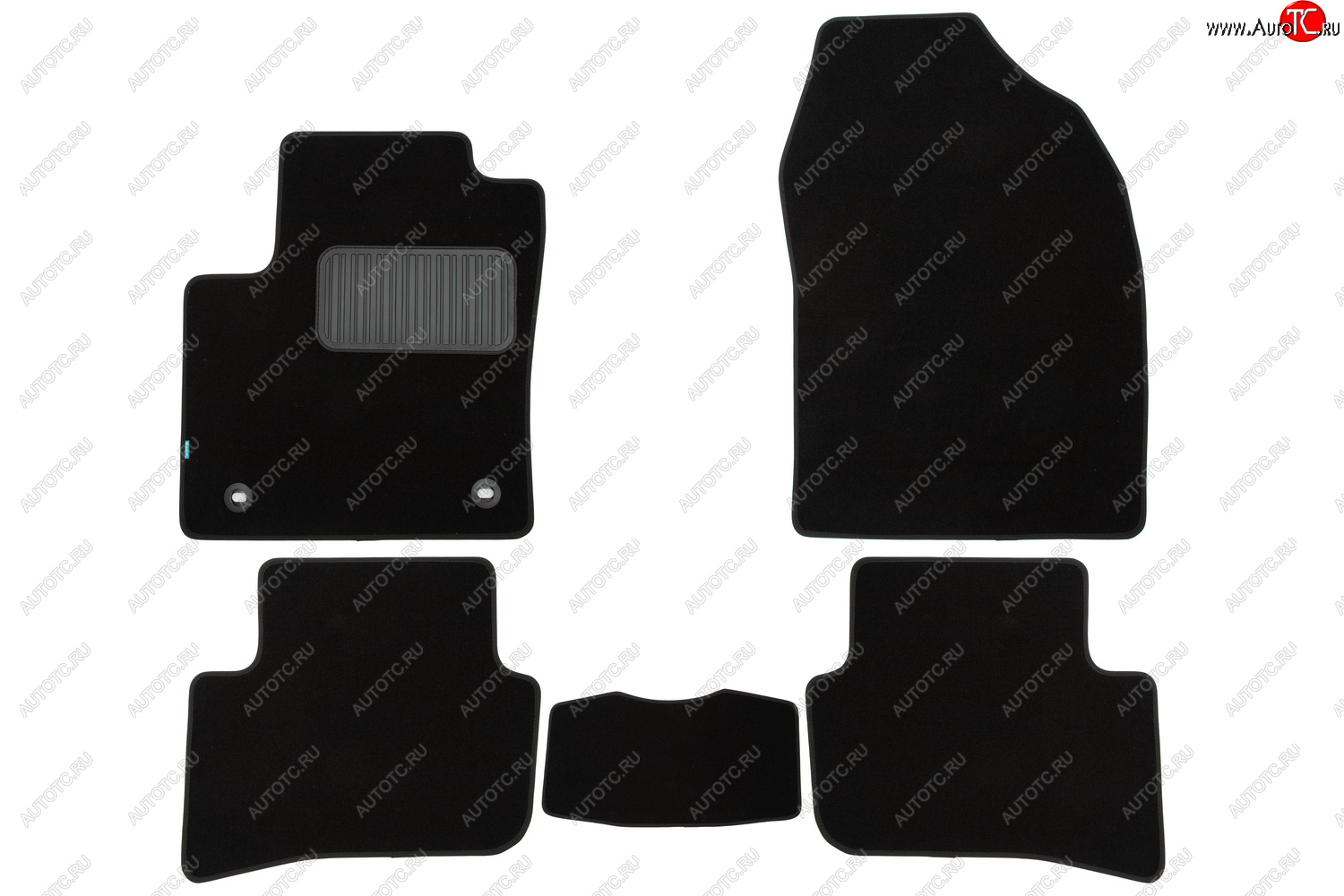 469 р. Коврики в салон Klever Premium TOYOTA C-HR 4WD 2016-2019, 2019-, кросс., 5 шт. (текстиль)  Тойота С Klever kvr03.048.101.22110kh  с доставкой в г. Белгород