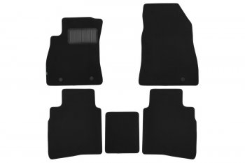 Коврики салона (текстиль) Klever Premium Nissan Sentra  7 (2014-2017) B17 (Чёрные)