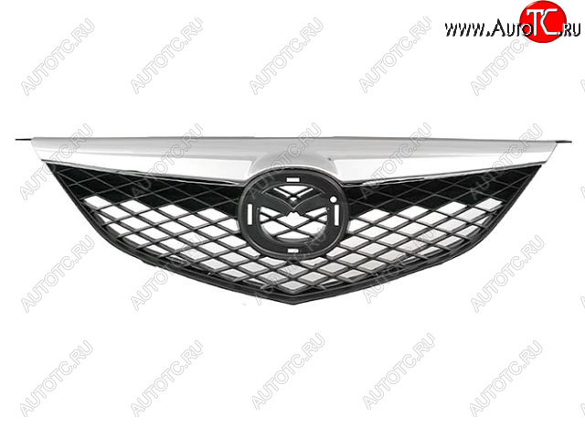 3 169 р. Решётка радиатора (с хром молдингом, Тайвань) Mazda 6 GG седан дорестайлинг (2002-2005)  с доставкой в г. Белгород