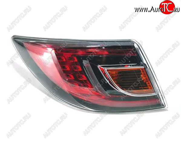 6 599 р. Левый фонарь задний (красный, внешний) BodyParts Mazda 6 GH дорестайлинг седан (2007-2010)  с доставкой в г. Белгород