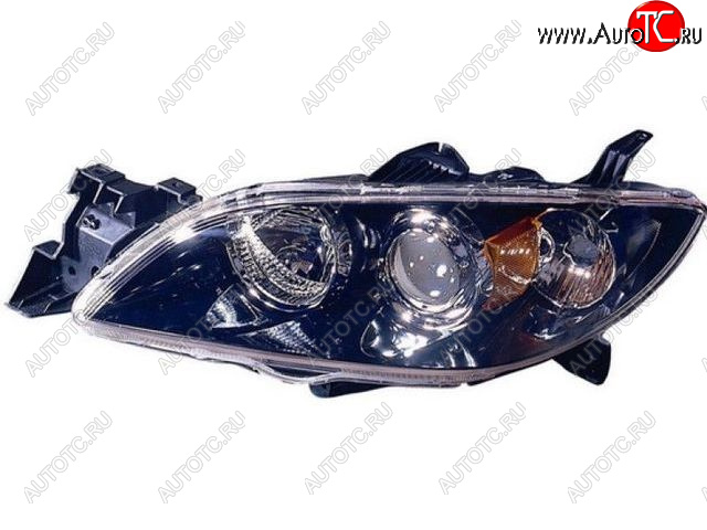 5 649 р. Левая фара (под корректор) BodyParts Mazda 3/Axela BK дорестайлинг седан (2003-2006)  с доставкой в г. Белгород