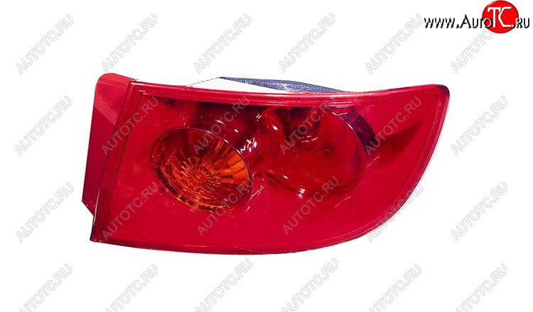 2 169 р. Правый фонарь задний (красный) BodyParts Mazda 3/Axela BK дорестайлинг седан (2003-2006)  с доставкой в г. Белгород
