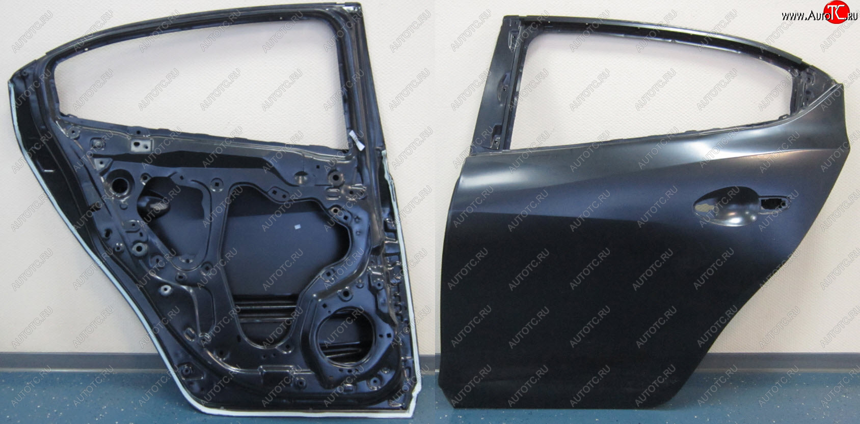 13 599 р. Левая дверь задняя BodyParts Mazda 3/Axela BM рестайлинг седан (2016-2019) (Неокрашенная)  с доставкой в г. Белгород