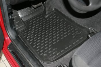 2 699 р. Коврики в салон Element (полиуретан)  BMW 1 серия  E81 (2007-2012) хэтчбэк 3 дв. рестайлинг  с доставкой в г. Белгород. Увеличить фотографию 2