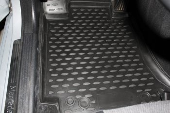 2 899 р. Коврики салона Element (полиуретан) Mercedes-Benz C-Class W204 дорестайлинг седан (2007-2011)  с доставкой в г. Белгород. Увеличить фотографию 2
