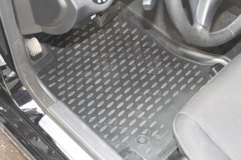 2 899 р. Коврики салона Element (полиуретан) Mercedes-Benz C-Class W204 дорестайлинг седан (2007-2011)  с доставкой в г. Белгород. Увеличить фотографию 5