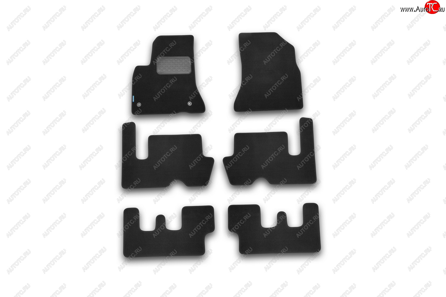 399 р. Комплект ковриков в салон (АКПП, чёрные, текстиль) Element  CITROEN C4 Grand Picasso (2006-2014) (Чёрные)  с доставкой в г. Белгород
