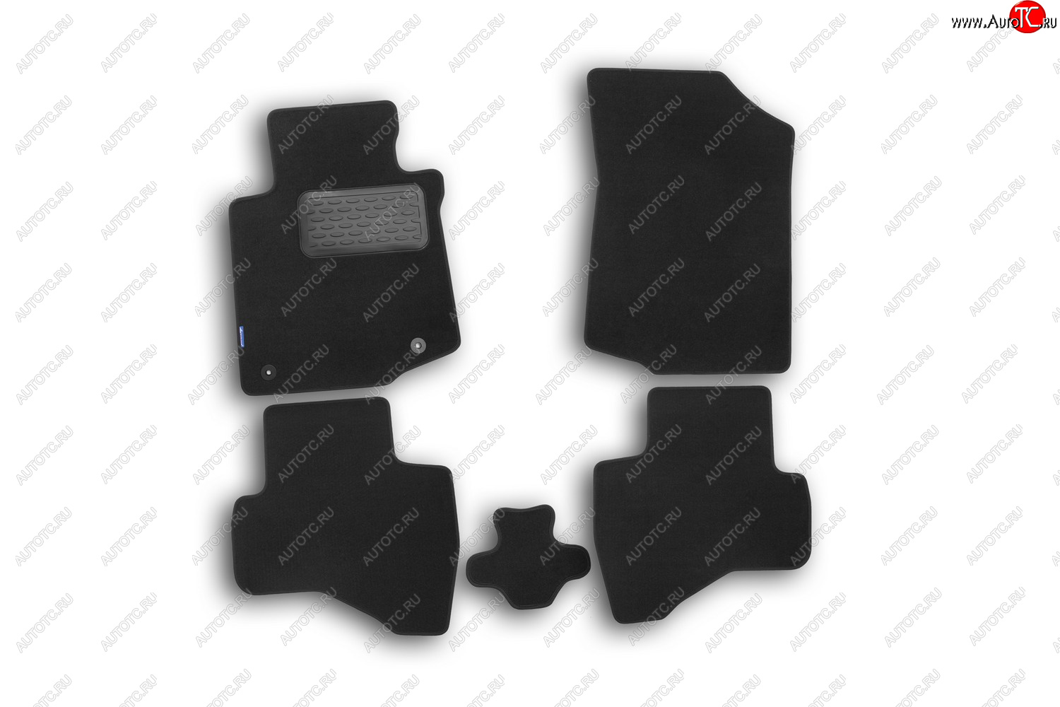 4 399 р. Коврики в салон PEUGEOT 107 3D, 5D 2005-2009, 2009-2012, 2012-2014, хб., 5 шт. (текстиль)  Пежо Autofamily nlt.38.07.11.110kh  с доставкой в г. Белгород