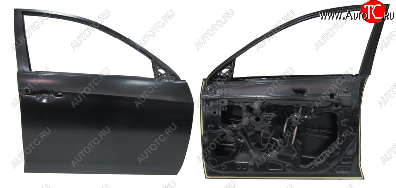 11 649 р. Правая дверь передняя BodyParts Nissan Almera G15 седан (2012-2019) (Неокрашенная)  с доставкой в г. Белгород